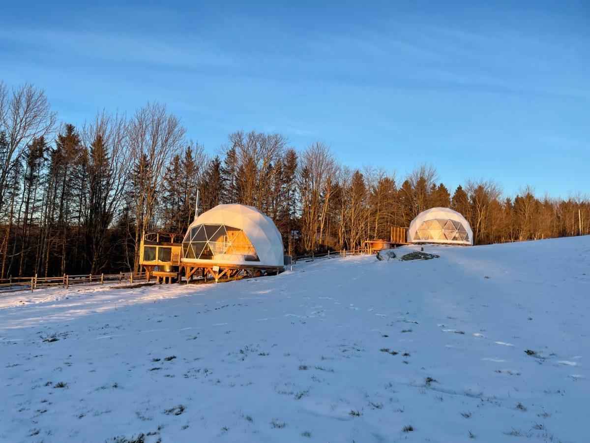 Mi-Clos - Luxury Pods With Private Jacuzzis Orford Extérieur photo